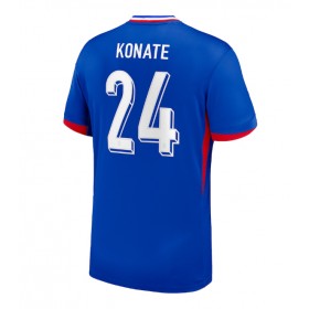 Frankreich Ibrahima Konate #24 Heimtrikot EM 2024 Kurzarm